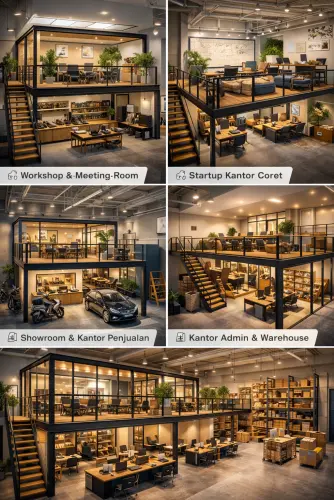 Mezzanine Ruang Kantor di Cibiru