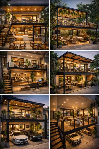 Mezannine Cafe Modern di Cibiru